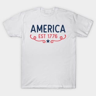 America EST 1776 T-Shirt